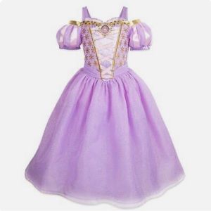 NWT Disney Store Rapunzel Gown Dress Princess Tangled